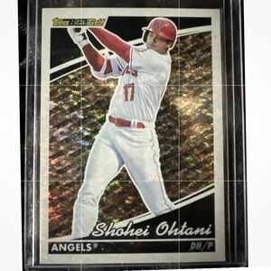 2022 Topps Black Gold Shohei Ohtani, Angels Card #BG1